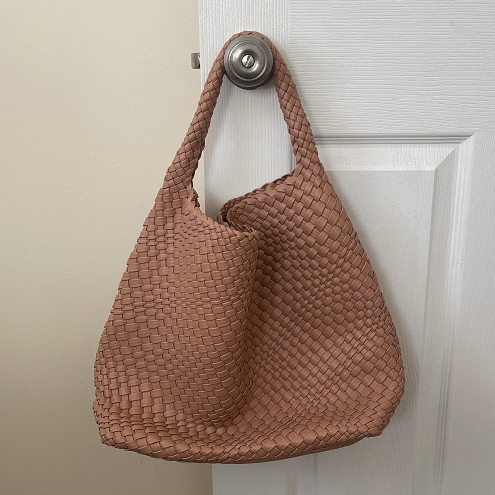Shiraleah Blythe Hobo woven shoulder bag